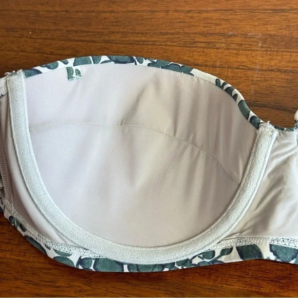 Tory Burch Issy Underwire Halter Bikini Top SZ. M - Picture 6 of 12